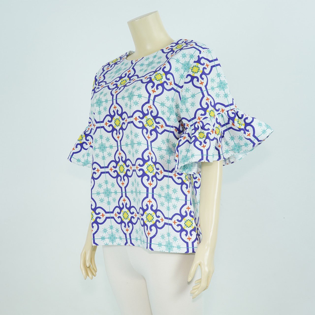 Turkish Tile Blouse - THE MUSEUM