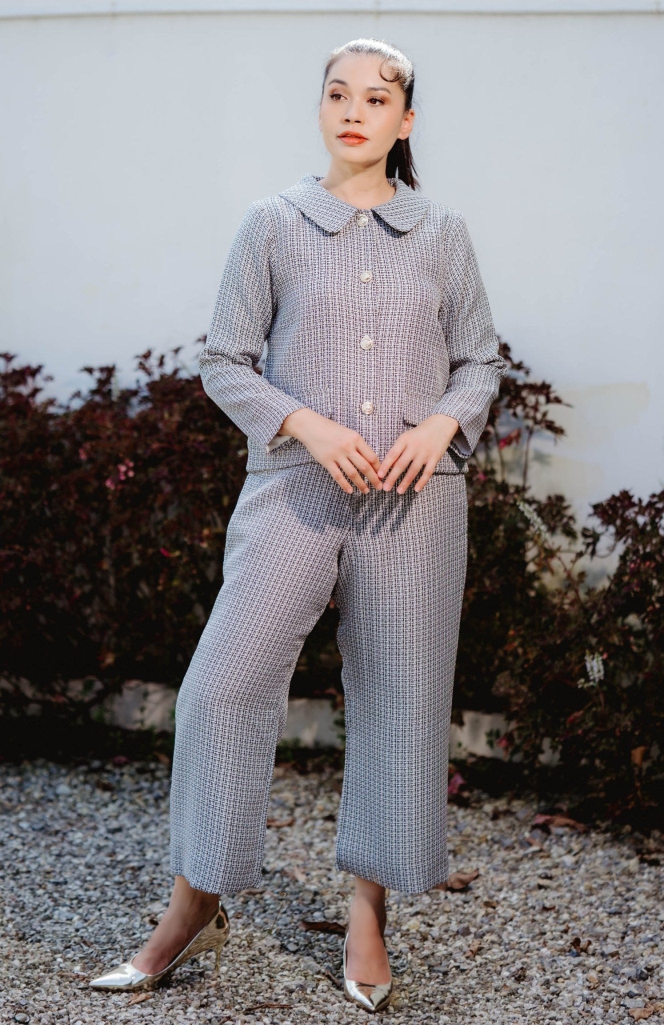 Tutto Classico Gray Pants - THE MUSEUM