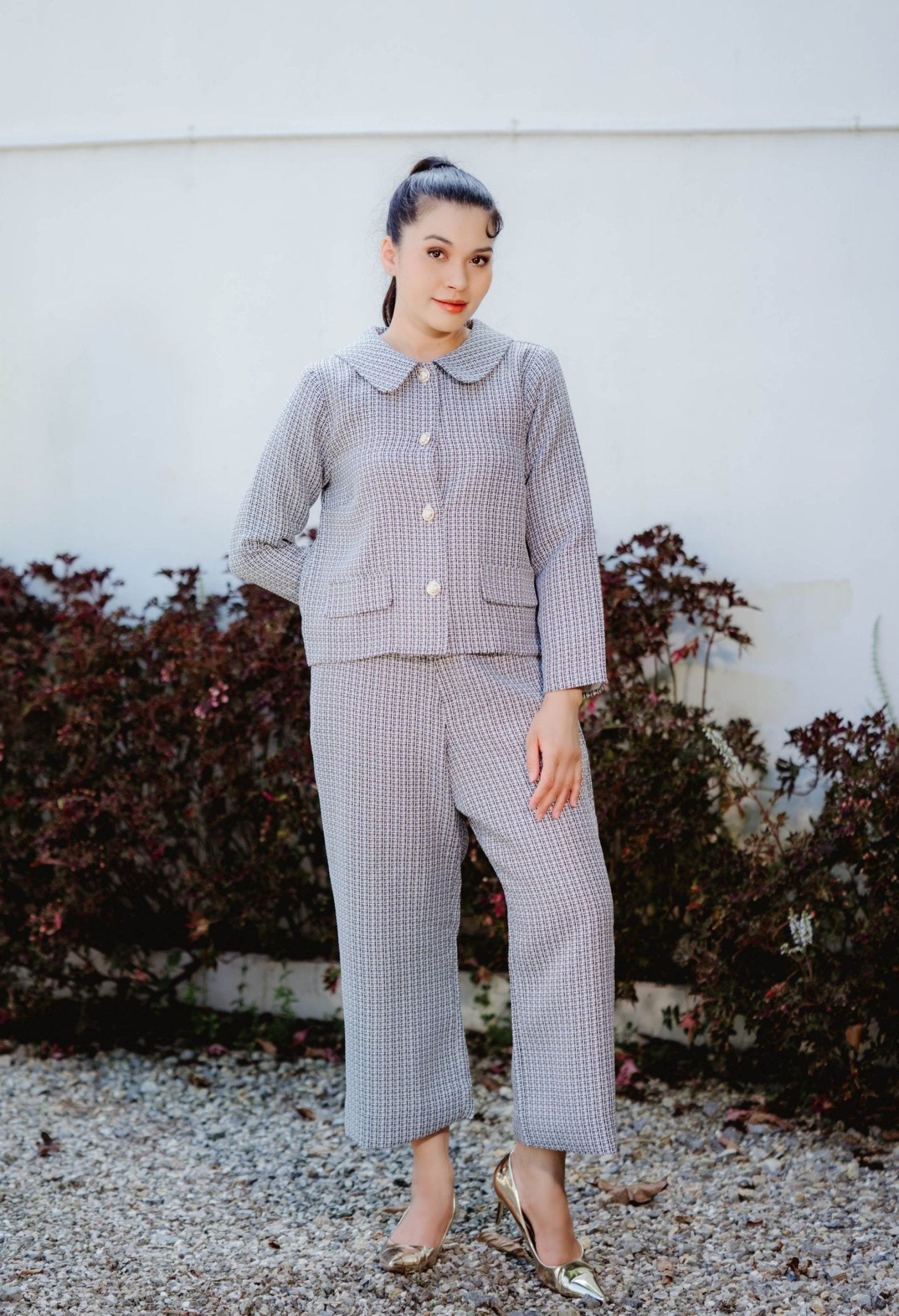 Tutto Classico Gray Pants - THE MUSEUM