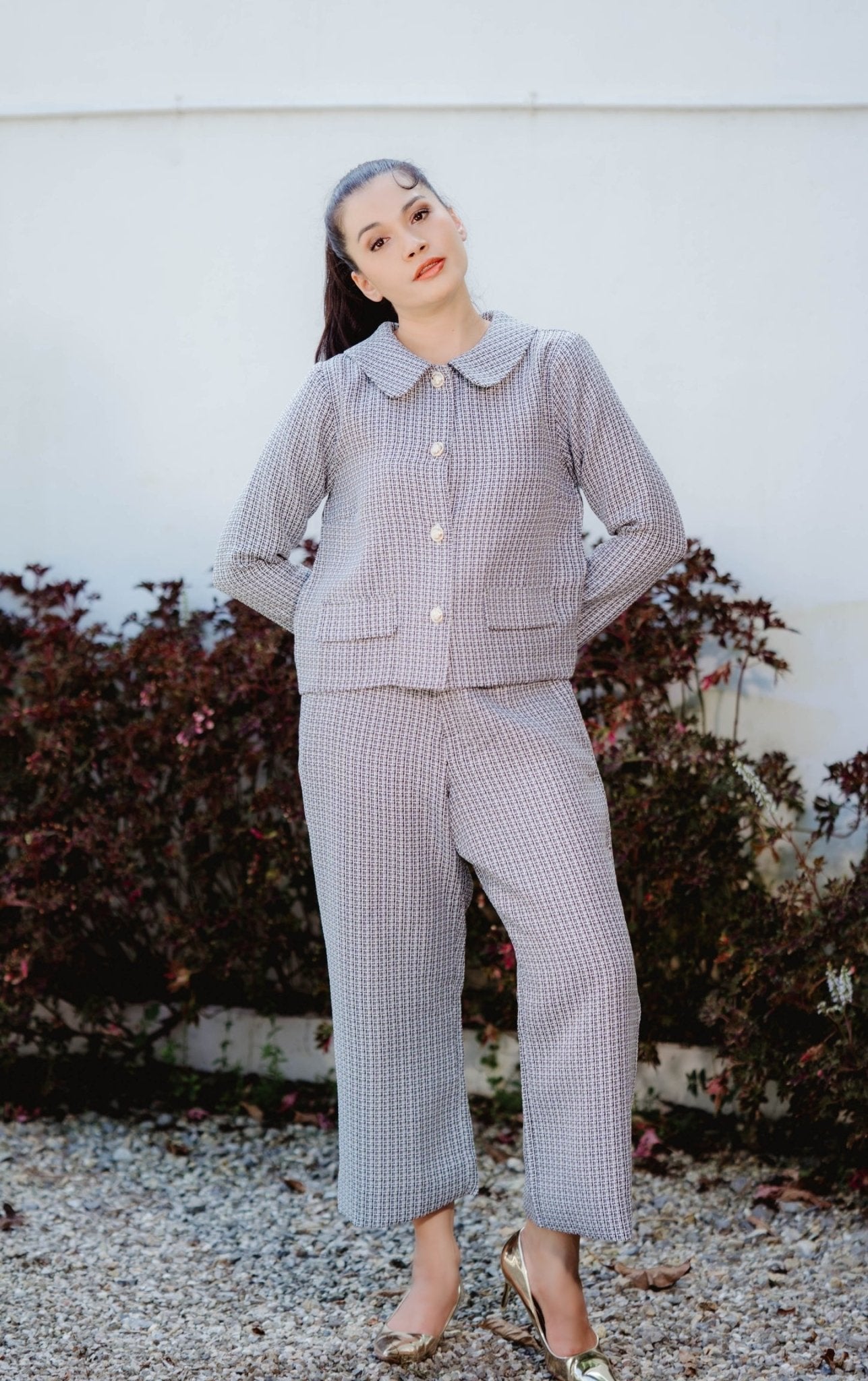 Tutto Classico Gray Pants - THE MUSEUM