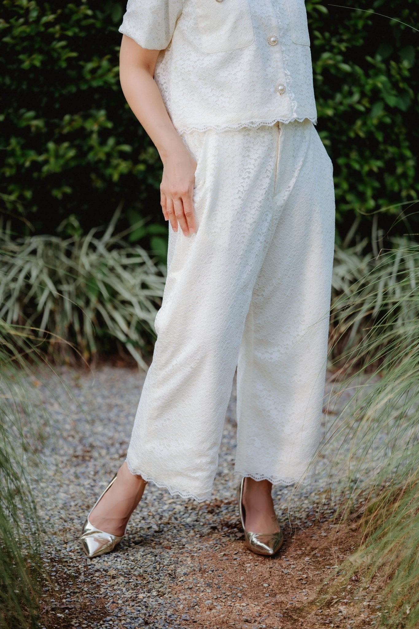 Tutto Classico White Pants - THE MUSEUM