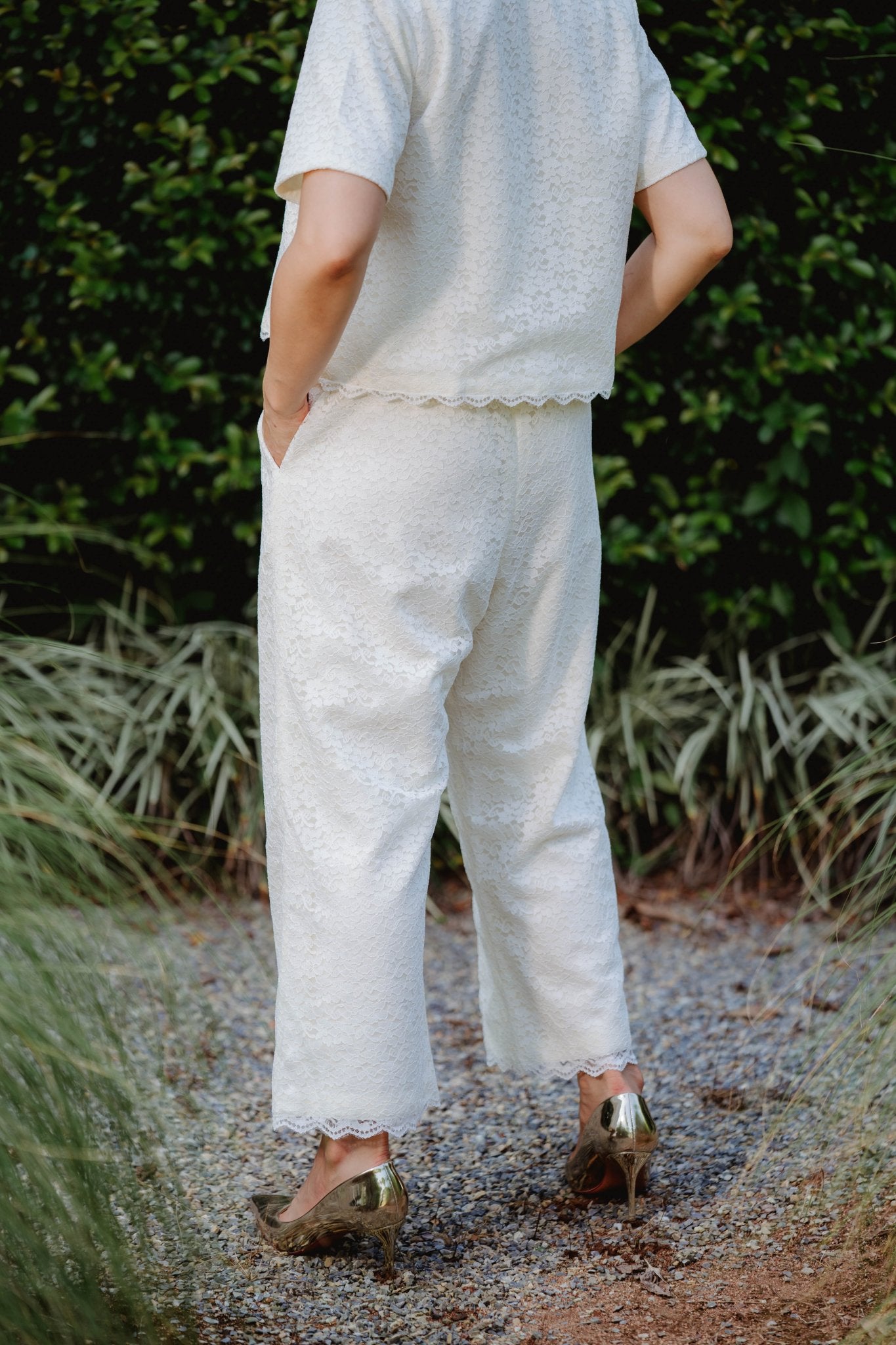 Tutto Classico White Pants - THE MUSEUM