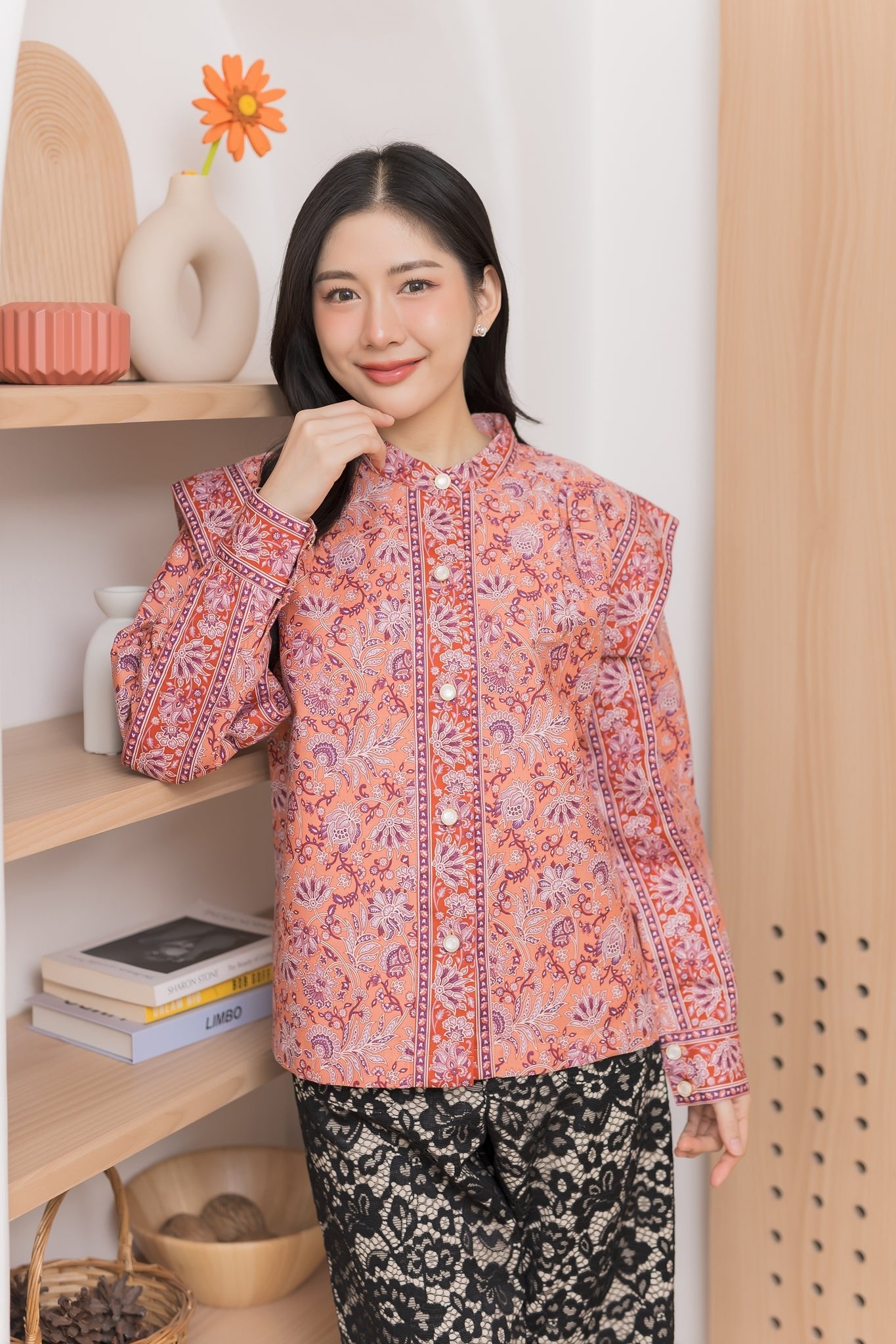 Wassana Batik Blouse - SOUTH FABRIC