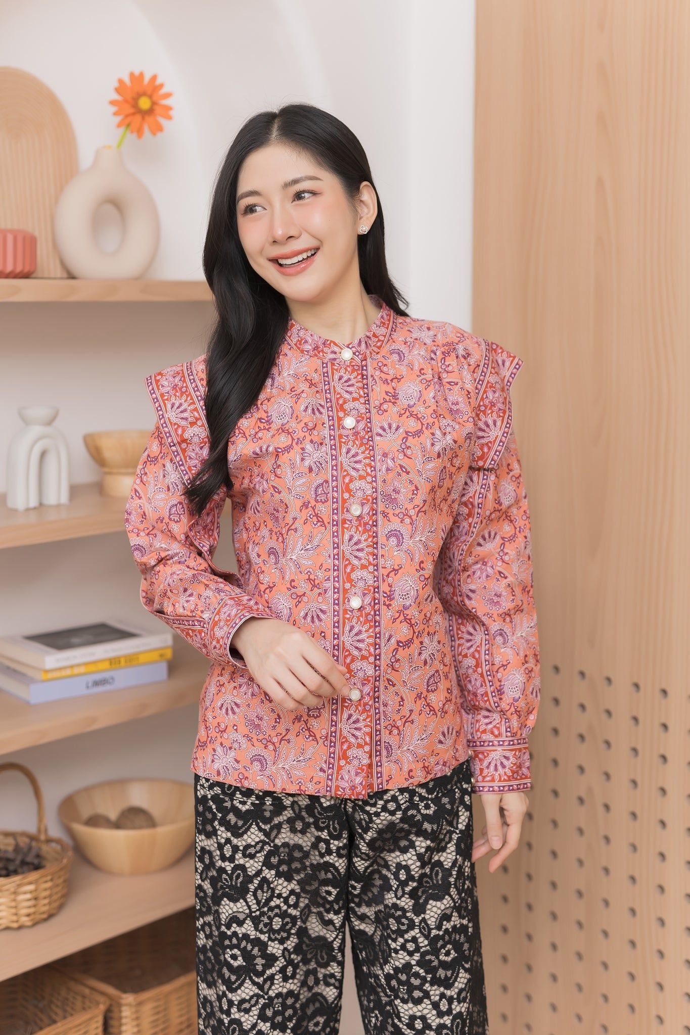 Wassana Batik Blouse - SOUTH FABRIC