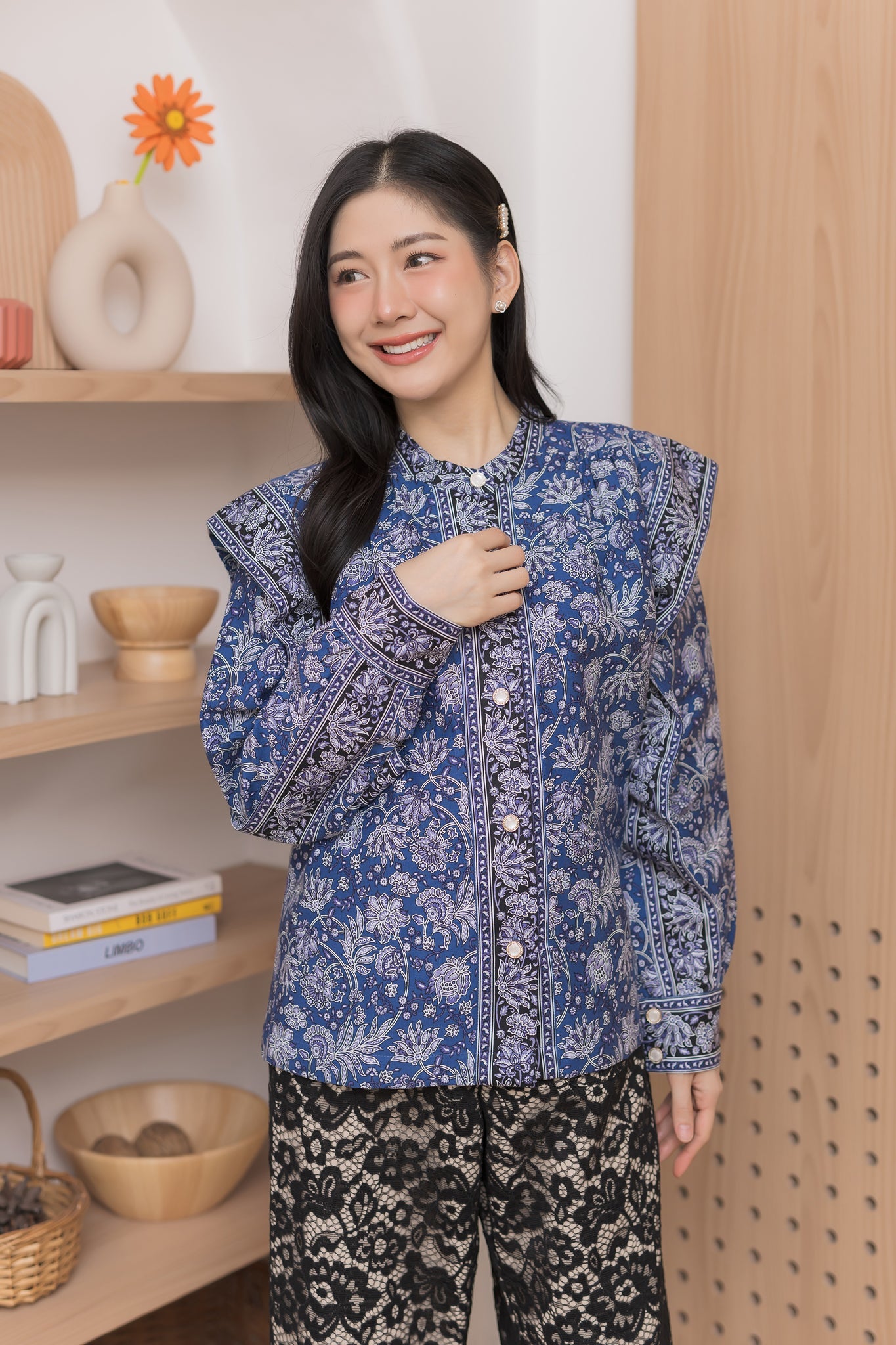 Wassana Batik Blouse - SOUTH FABRIC