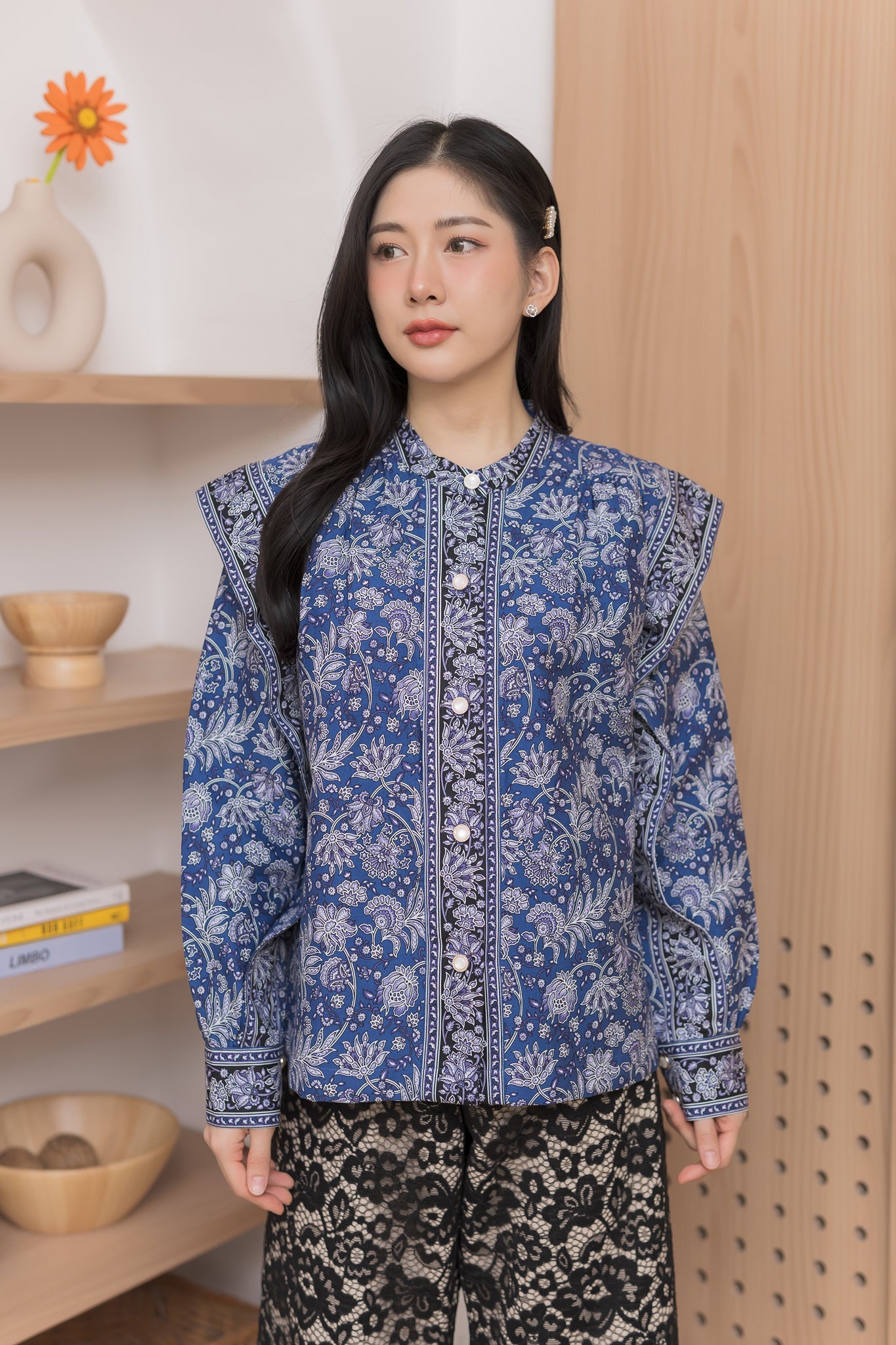 Wassana Batik Blouse - SOUTH FABRIC