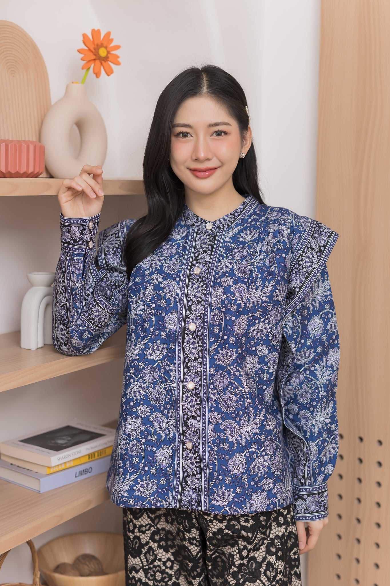 Wassana Batik Blouse - SOUTH FABRIC