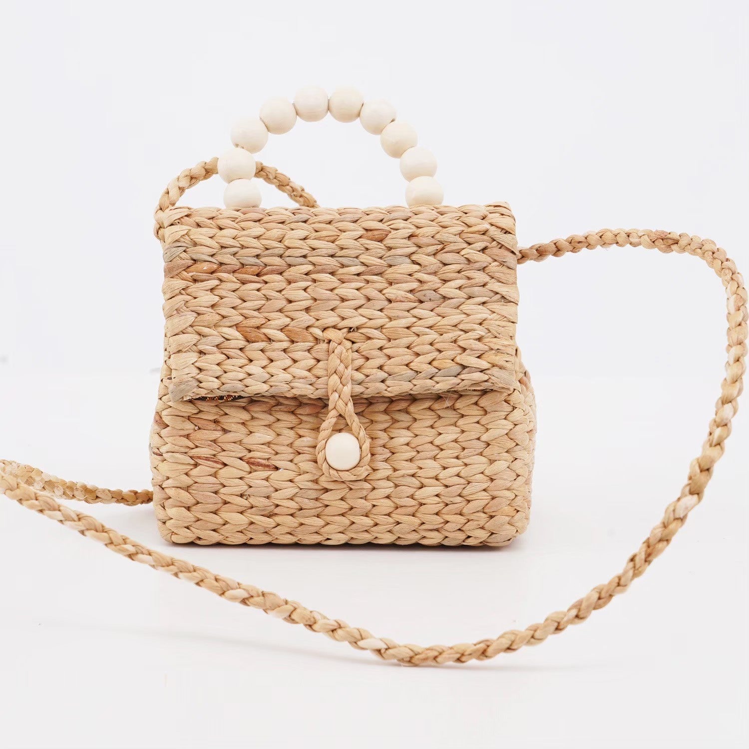 Water Hyacinth Crossbody Bag - KAMONMANEE