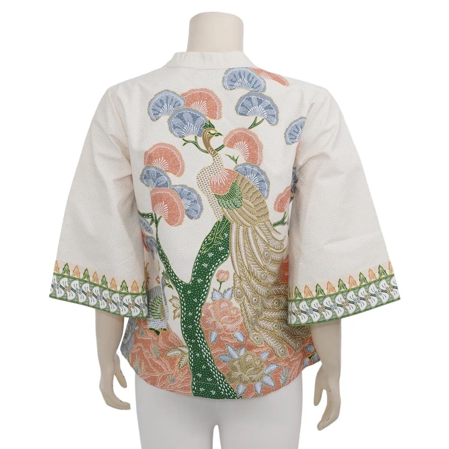 Wealthy Chinese Collar Blouse - SOUTH FABRIC