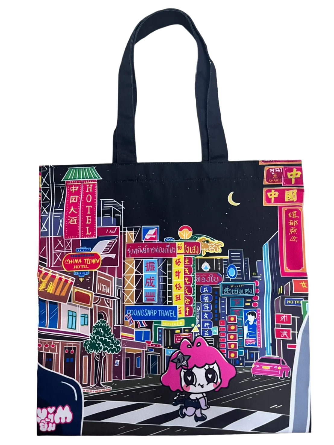 YimxBALC Canvas Shopping Tote - BALC
