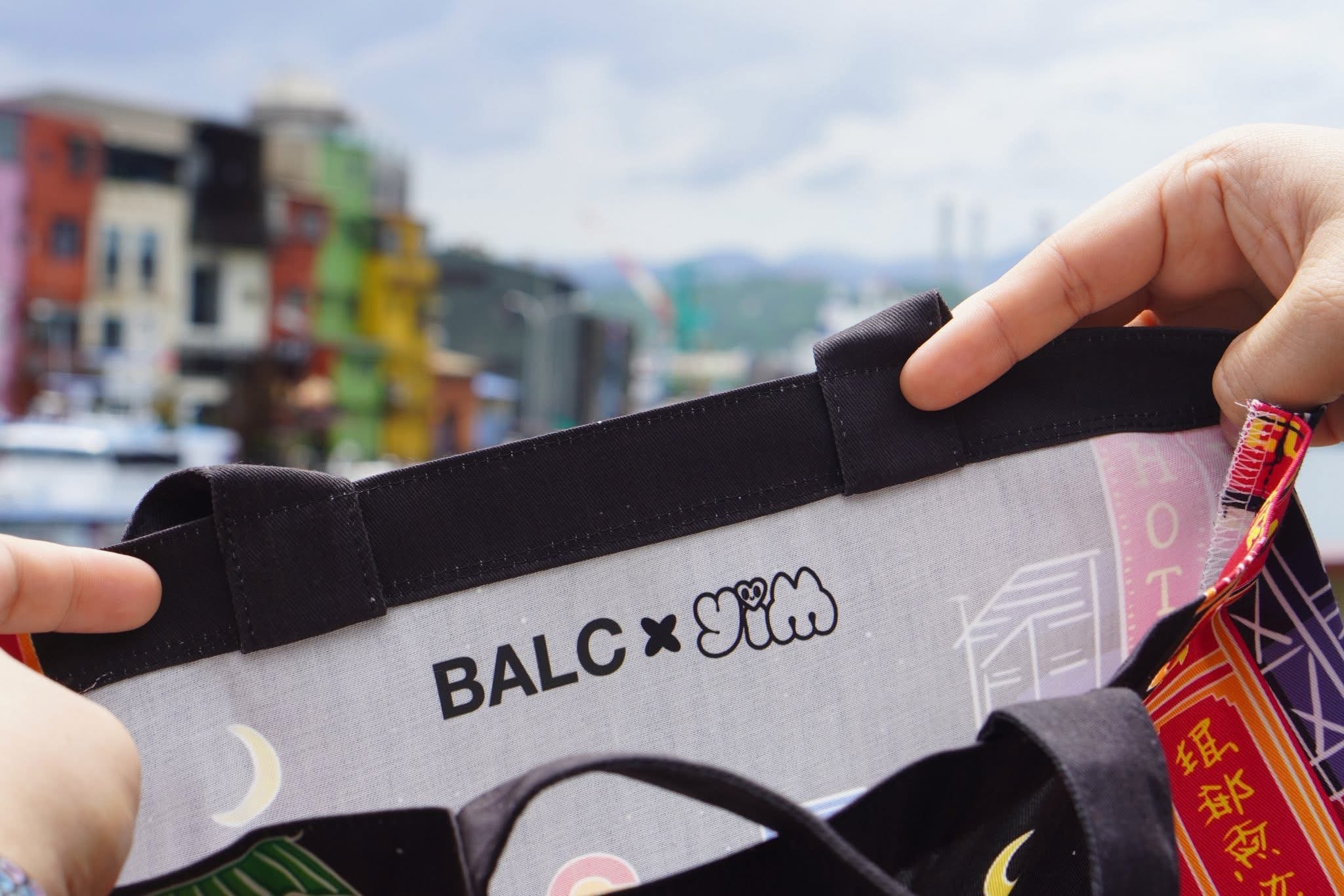 YimxBALC Canvas Shopping Tote - BALC